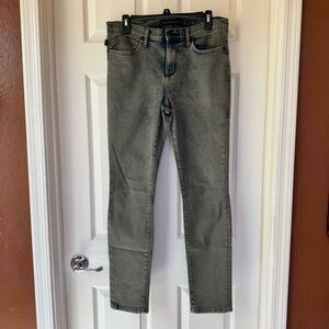 Rock& Republic Women's Size 10 Berlin Skinny Jeans Gray Wash Denim 30 Inseam